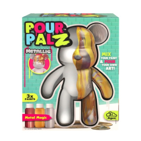 Ursuleț de colorat – Strălucire magică Pour Palz