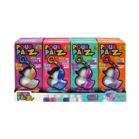 Mini rățușcă de colorat – breloc asortat Pour Palz