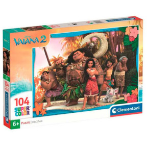 Disney Vaiana 2, 104 элемента, Clementoni