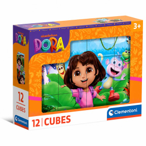 Cuburi Dora the Explorer 2025, 12 bucăți