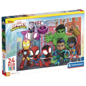 Spidey and his amazing friends, 24 MAXI piese, Clementoni