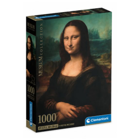 HQC Museum - Mona Lisa, 1000 элементов, Clementoni