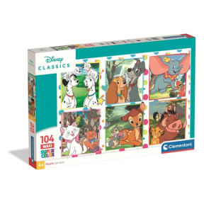 Disney Classic 2026, 104 MAXI элемента, Clementoni