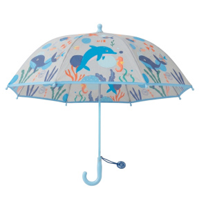 Umbrelă pentru copii cu balene și delfini