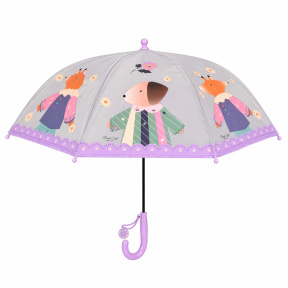 Umbrelă pentru copii cu vulpițe și căței