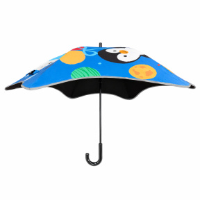 Umbrelă pentru copii cu animale, albastră