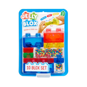 Constructor senzorial Jelly Blox, 10 elemente