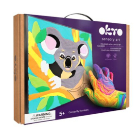 Tablou cu plastilină ușoară Okto, 30×40 сm, Koala