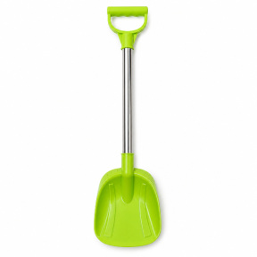 Lopățică de plajă 47 cm cu mâner metalic, verde