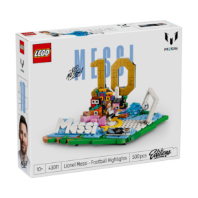 Конструктор LEGO Editions Лионель Месси – лучшие моменты футбольного матча