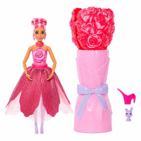 Кукла Barbie Petal Pop с ароматом красной розы