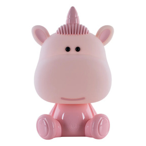 Lampa de veghe KITE LED cu acumulator Unicorn, roz