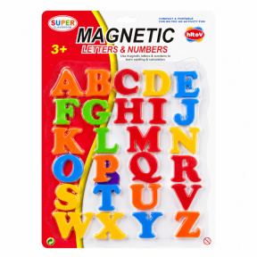 Litere magnetice, ABC