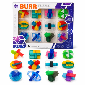 Набор головоломок, 12 шт., Burr Puzzle