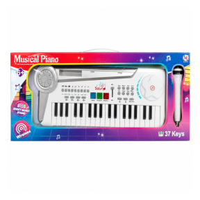 Синтезатор электронный, Musical Piano, с микрофоном, 37 клавиш