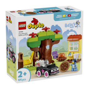 Конструктор LEGO Duplo Пицца-девочки с Мафином и Блюи