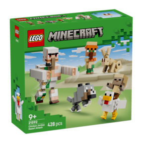 Конструктор LEGO Minecraft Куриный жокей: Атака в пустыне