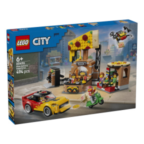 Конструктор LEGO City Доставка пиццы с транспортом
