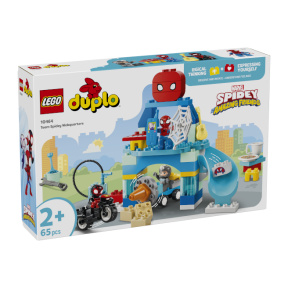 Constructor LEGO Marvel Sediul echipei Spider-Man