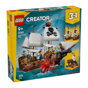 Конструктор LEGO Creator 3-in-1 Знаменитый пиратский корабль