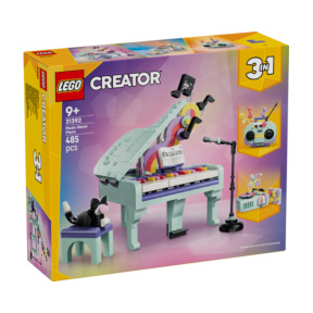 Конструктор LEGO Creator 3-in-1 Декоративное пианино с кошкой