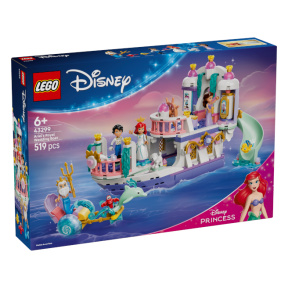 Конструктор LEGO Disney Свадебный королевский корабль Ариэль