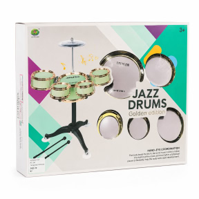 Set de tobe Jazz Drums, roz