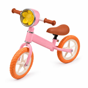 Беговел Happy Baby с фарой, персиковый