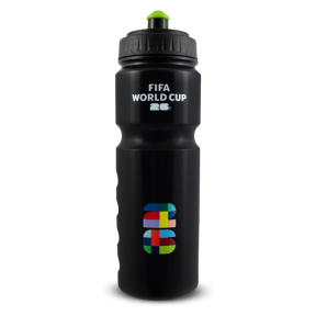 FIFA Sticlă pentru apă neagră, 750 ml