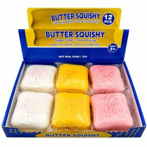 Jucarie antistres Slow Squish Toast, mix