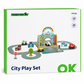 Игровой набор из фетра  Tooky Toy «Город»