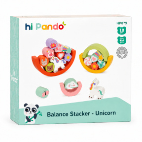 Joc de echilibru Unicorn Tooky Toy