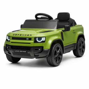 Электромобиль детский, Land Rover Defender, 12V7AHx1,25Wx2+15Wx2, зеленый