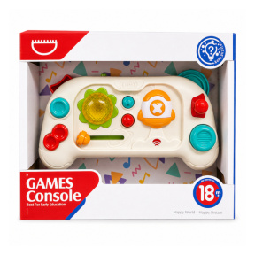 Consolă de jocuri cu efecte sonore și luminoase