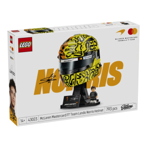 Constructor LEGO Editions Casca lui Lando Norris. Echipa McLaren Mastercard F1