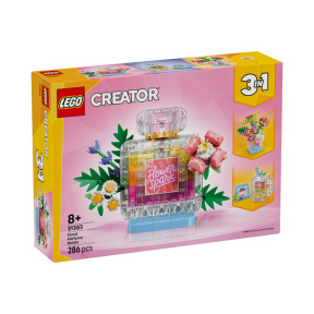 Construcor LEGO Creator Sticla de parfum cu decor floral