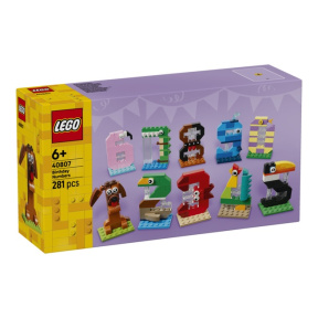 Constructor LEGO Extended Line Birthday Numbers Set numere