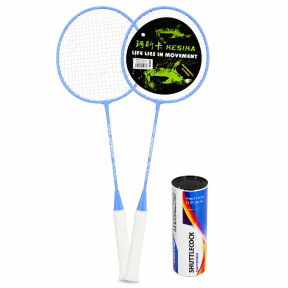Racheta de badminton, albastra, 307-6-2