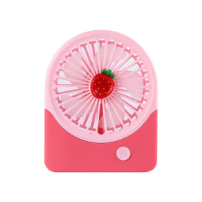 Ventilator de birou „Fructe”, roz