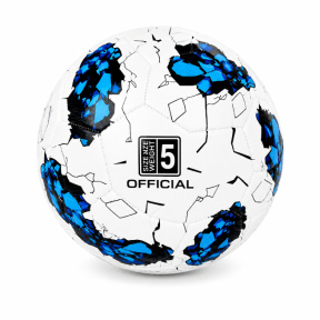Minge de fotbal mărimea 5, albă