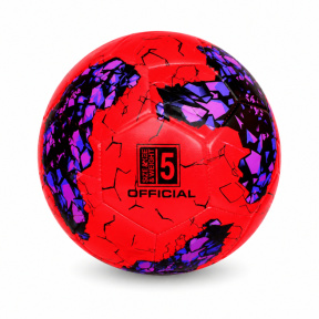 Minge de fotbal mărimea 5, roșie