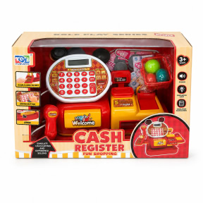 Игровая касса со светом и калькулятором