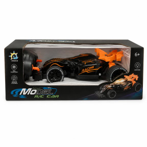 Mașină de curse F1 cu telecomandă, scara 1:18, portocalie