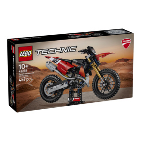 Constructor LEGO Technic Motocicleta Ducati Desmo450 MX Factory,