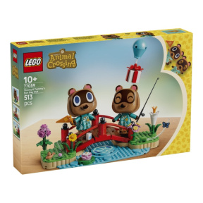 Constructor LEGO Animal Crossing Zi distractiva cu Timmy si Tommy