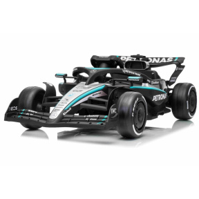 Mașină electrică pentru copii Mercedes-AMG PETRONAS 12V9AHx1, 35Wx2, neagră