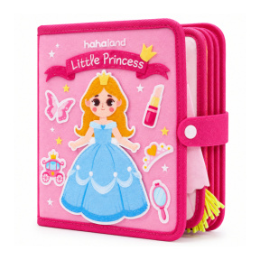 Carte educativă din fetru Prințese