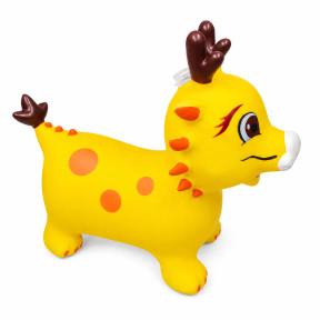 Игрушка-прыгун Дракончик, желтый
