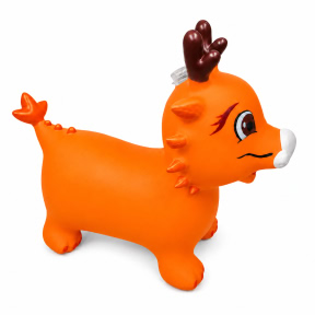 Игрушка-прыгун Дракончик, оранжевый