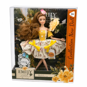 Păpușă Emily 29 cm cu buchet